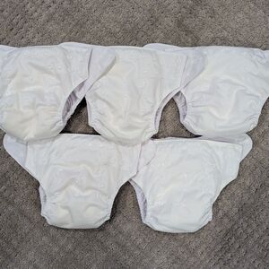 White Baby Diaper Covers